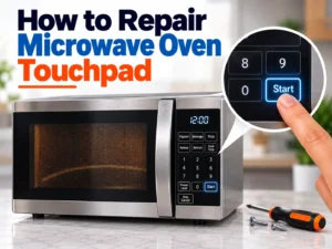 How to Repair Microwave Oven Touchpad: Causes, Fixes, Testing & Future Repair Options