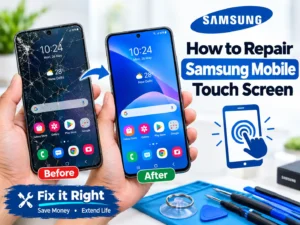 How to Repair Samsung Mobile Touch Screen: Causes, Fixes & Samsung Models